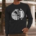 Dad Of Both Proud Football And Cheer Dad Men Long Sleeve T-Shirt