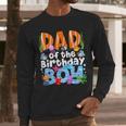 Dad Under Sea Birthday Party Boys Ocean Sea Animals Themed Men Long Sleeve T-Shirt