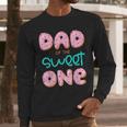 Dad Of Sweet One First Birthday Matching Family Donut Theme Men Long Sleeve T-Shirt