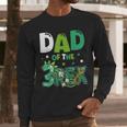Dad Of The Three Rex Birthday Dinosaur Family Matching Men Long Sleeve T-Shirt