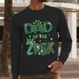 Dad Of The Two Rex Birthday Dinosaur Family Matching Men Long Sleeve T-Shirt