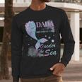 Dada Dad 1st Birthday Mermaid Oneder The Sea Family Matching Men Long Sleeve T-Shirt