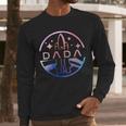 Dada Space Astronaut Rocket Birthday Party Men Long Sleeve T-Shirt