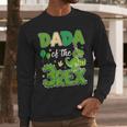 Dada Of The Three Rex Birthday Dinosaur Family Matching Men Long Sleeve T-Shirt