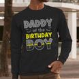 Daddy Of The Birthday Boy Bat Family Party Theme Boys Men Long Sleeve T-Shirt