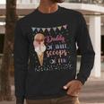 Daddy Dad Ice Cream Third Birthday Three Scoops Of Fun Men Long Sleeve T-Shirt