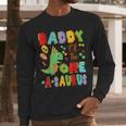 Daddy Of The One-A-Saurus 1St Birthday Boy Dinosaur Men Long Sleeve T-Shirt
