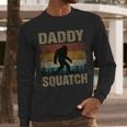 Daddy Squatch Bigfoot Dad Sasquatch Yeti Family Matching Men Long Sleeve T-Shirt