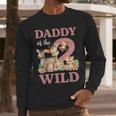 Daddy Of The Two Wild Zoo 2nd Birthday Safari Jungle Animal Men Long Sleeve T-Shirt Daddy Of The Two Wild Zoo 2nd Birthday Safari Jungle Animal Men Long Sleeve T-Shirt