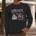 Daddy In a Winter Onederland Birthday Girl Christmas Tree Men Long Sleeve T-Shirt