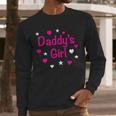 Daddy's Girl Shirt With Pink Lettering Men Long Sleeve T-Shirt Daddy's Girl Shirt With Pink Lettering Men Long Sleeve T-Shirt
