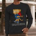 Daniel And Dad Tiger Dark Shirt Men Long Sleeve T-Shirt Daniel And Dad Tiger Dark Shirt Men Long Sleeve T-Shirt