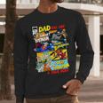 DC Comics Father's Day Justice League Dad Attributes Men Long Sleeve T-Shirt