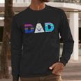 Disney Frozen Elsa Anna Olaf Dad Father's Day Birthday Men Long Sleeve T-Shirt