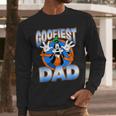 Disney Mickey And Friends Father's Day Goofiest Dad Vintage Men Long Sleeve T-Shirt