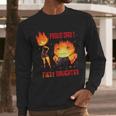 Disney And Pixar’s Elemental Proud Dad Of a Fiery Daughter Men Long Sleeve T-Shirt