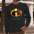 Disney And Pixar's The Incredibles Mr Incredible Dad Family Men Long Sleeve T-Shirt