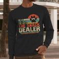 Dog Fathers Day Fur Dad The Man The Myth The Snack Dealer Men Long Sleeve T-Shirt