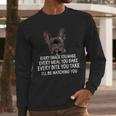 Every Snack You Make French Bulldog Mom And Frenchie Dad Men Long Sleeve T-Shirt