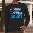 My Favorite Cheerleader Calls Me Daddy Cheer Dad Fathers Day Men Long Sleeve T-Shirt