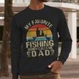 My Favorite Fishing Buddy Calls Me Dad Men Long Sleeve T-Shirt
