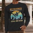 My Favorite Snowboarding Buddies Call Me Dad Snowboarder Men Long Sleeve T-Shirt