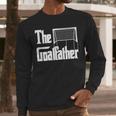 The Goalfather Dad Soccer Goalkeeper Goalie Coach Footballer Men Long Sleeve T-Shirt