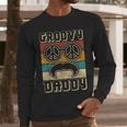 Groovy Daddy 60s Outfit 70s Themed Party Costume Dad Hippie Men Long Sleeve T-Shirt