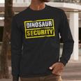 Halloween Adult Costume Dinosaur Security Dad Mom Men Long Sleeve T-Shirt Halloween Adult Costume Dinosaur Security Dad Mom Men Long Sleeve T-Shirt