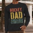 Hockey Dad Shirt Men Fathers Day Hockey Dad Men Long Sleeve T-Shirt
