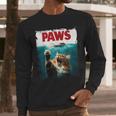 Humorous Paws Parody Cat Mouse For Cat Lover Cat Mom Cat Dad Men Long Sleeve T-Shirt Humorous Paws Parody Cat Mouse For Cat Lover Cat Mom Cat Dad Men Long Sleeve T-Shirt