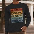 Husband Dad Grandpa 67 Year Old Legend 67th Birthday Vintage Men Long Sleeve T-Shirt