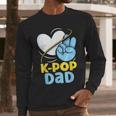 K-POP Dad Korean Lover K-Pop Music Cute Father Daddy Papa Men Long Sleeve T-Shirt