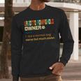 Lagotto Romagnolo Vintage Retro Dog Mom Dad Men Long Sleeve T-Shirt
