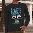 Leveled Up To Daddy Again Gamer Dad Est 2026 Men Long Sleeve T-Shirt