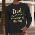 Magical Dad Manager Of Mischief Birthday Family Matching Men Long Sleeve T-Shirt