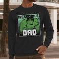 Marvel Comics Avengers Father's Day Hulk Incredible Dad Men Long Sleeve T-Shirt