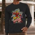 Marvel Iron Man Invincible Dad Father's Day Comic Retro Men Long Sleeve T-Shirt