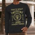 Men Dad That's What I Do I Fix Stuff And I Know Things Men Long Sleeve T-Shirt Men Dad That's What I Do I Fix Stuff And I Know Things Men Long Sleeve T-Shirt