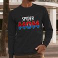 Mom And Dad Spider Family Matching Birthday Halloween Men Long Sleeve T-Shirt