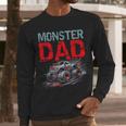 Monster Truck Dad Father's Day Men Men Long Sleeve T-Shirt