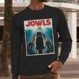 MonsterMuttz Great Dane Jowls Paws Top Drooling Dog Mom Dog Dad Men Long Sleeve T-Shirt