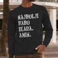 Najbolji Babo Ikad Bosnian Dad Men Long Sleeve T-Shirt Najbolji Babo Ikad Bosnian Dad Men Long Sleeve T-Shirt