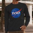 NASA Inspired DAD Meatball Men Long Sleeve T-Shirt