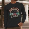 One Happy Dad First Birthday Camping Matching Family Party Men Long Sleeve T-Shirt