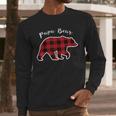 PAPA Bear Men Red Plaid Christmas Pajama Family Dad Small Men Long Sleeve T-Shirt PAPA Bear Men Red Plaid Christmas Pajama Family Dad Small Men Long Sleeve T-Shirt