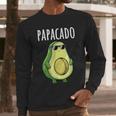 Pregnancy Announcement Shirts Men Dad Papacado Men Long Sleeve T-Shirt