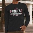 Princess Security Boys Big Brother Vintage Birthday Dad Mom Men Long Sleeve T-Shirt