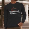 Proud Basketball Dad T-Shirt Men Long Sleeve T-Shirt