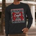 Red Sport Loud Proud Cheer Coach Dad Father's Day Men Long Sleeve T-Shirt